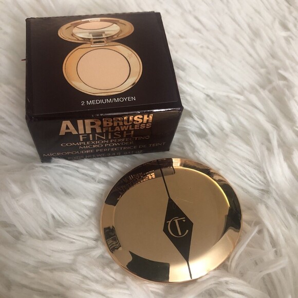 New Charlotte Tilbury Medium Air Brush Flawless Finish Complexion Perfecting - Picture 2 of 4
